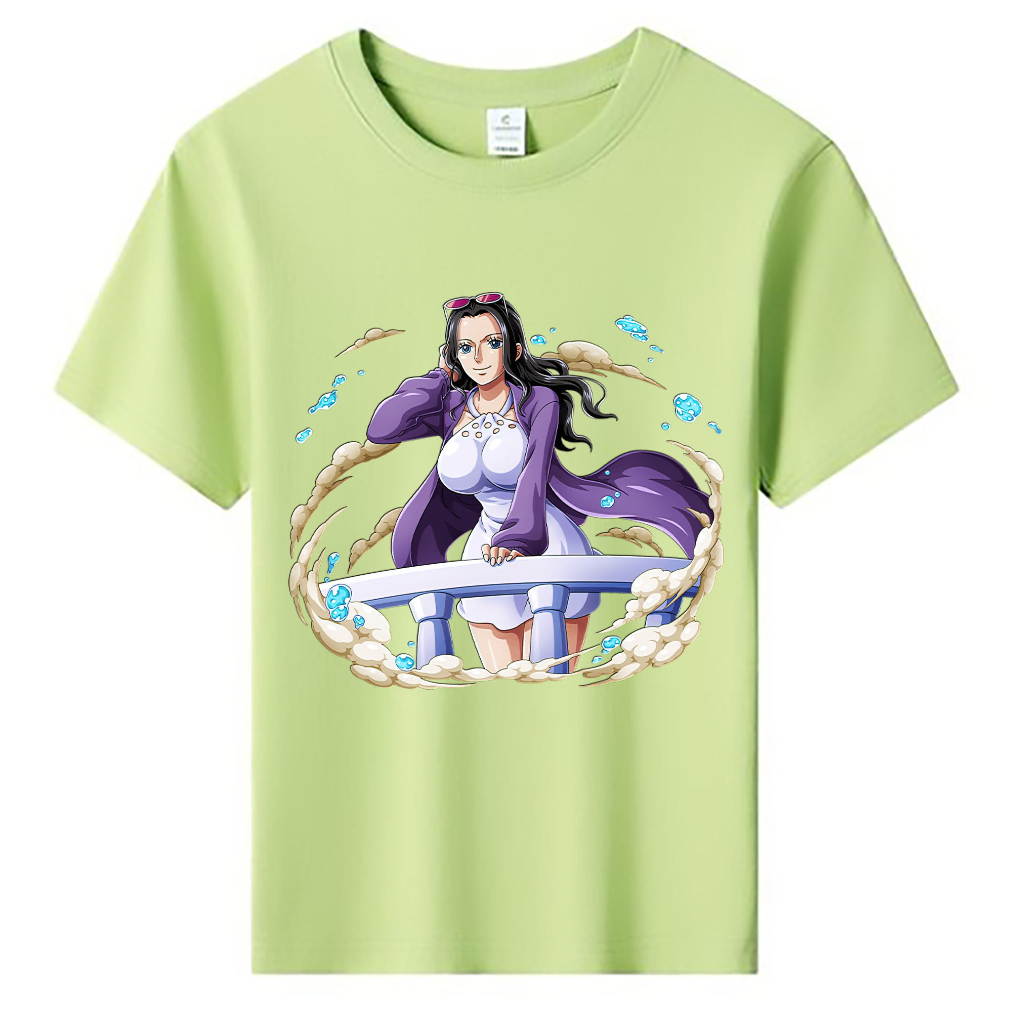ワンピース ニコ・ロビン ONE PIECE Nico Robin 綿100％キッズTシャツ（フロントプリント）